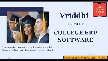 Digital Transformation with Vriddhi College ERP Software