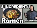 How to make the easiest RAMEN ever!/Only 5 Ingredients