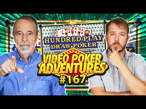 $50 a Spin Super Hot Roll & $125 a Spin 100-Play! Video Poker Adventures 167 • The Jackpot Gents
