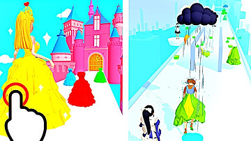 Princess Run 3D - Princess Doll Girl Run - All Levels iOS Android GamePlay #7