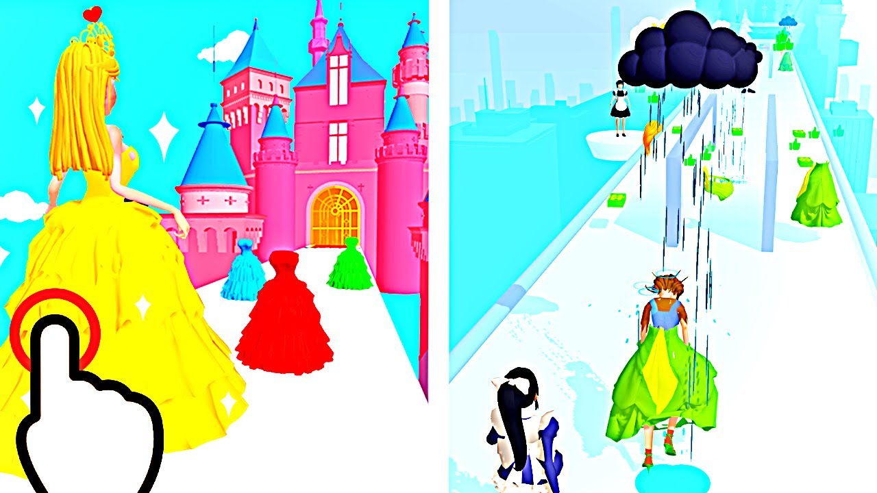 Princess Run 3D - Princess Doll Girl Run - All Levels iOS Android GamePlay #7