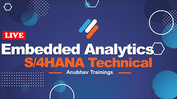 S/4HANA LIVE Technical Training | ABAP on HANA Training | CDS View Training for ABAP & BW Developer