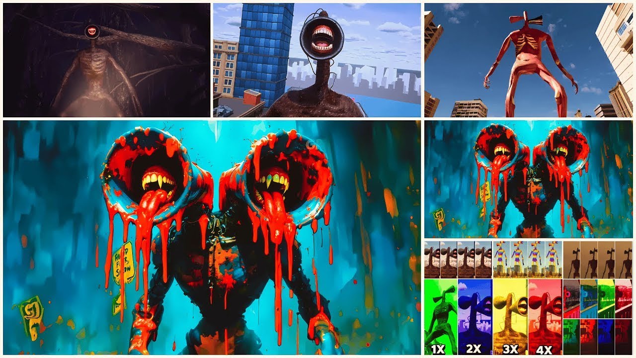 House Head VS Siren Head - Coffin Dance (COVER) #househead #sirenhead #coffindance #sirenblood