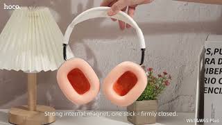 HOCO W65 Plus ANC Noise Reduction Bluetooth Headphones Ove
