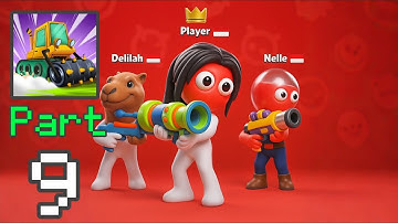 Dye Hard - Color War - Gameplay Walkthrough Part 9 - Paint. Battle. Conquer (iOS, Android)