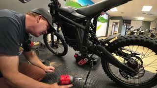 Talaria Sting MX3 - First Gear Oil Change