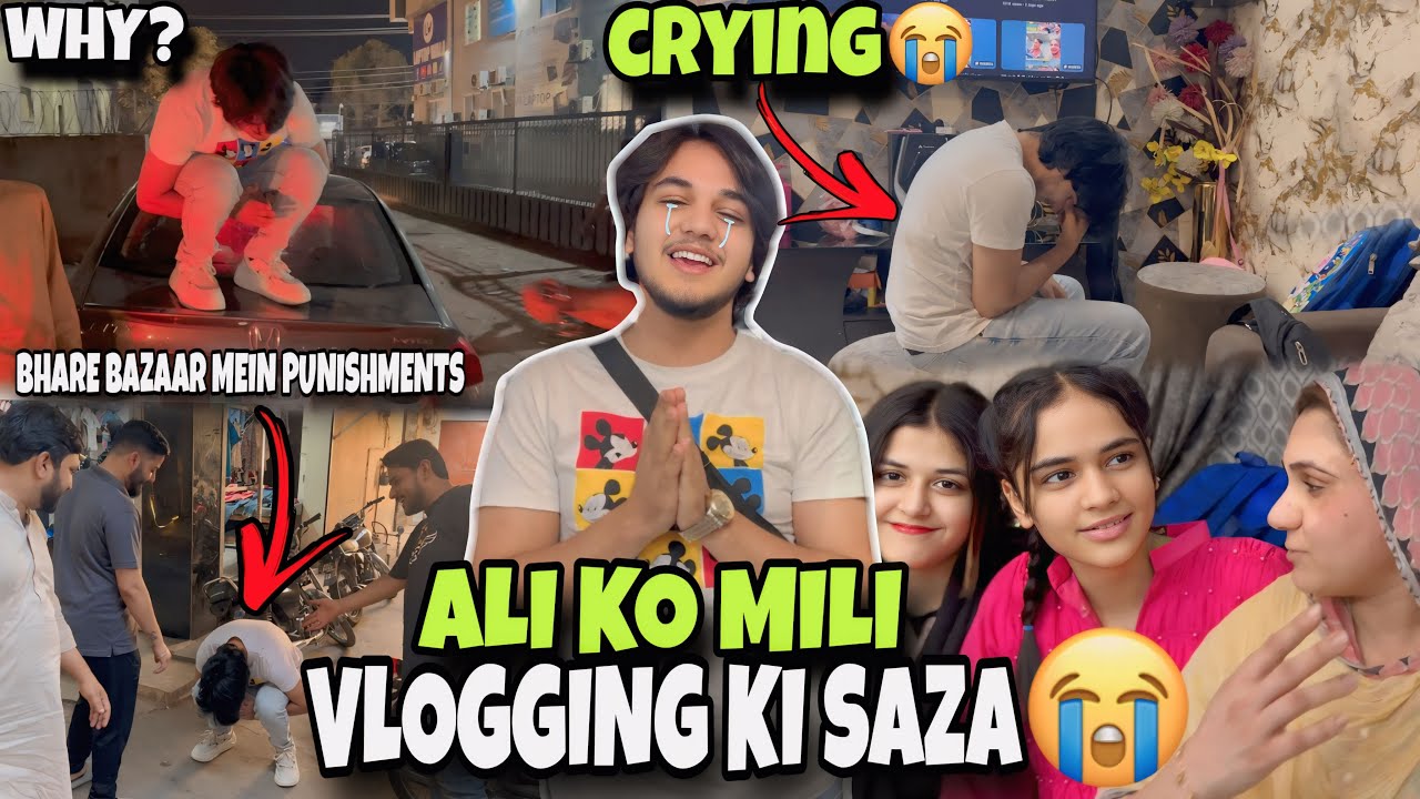 ALI BHARE BAZAAR MEIN MURGA BANA // VLOGGING KI MILI SAZA