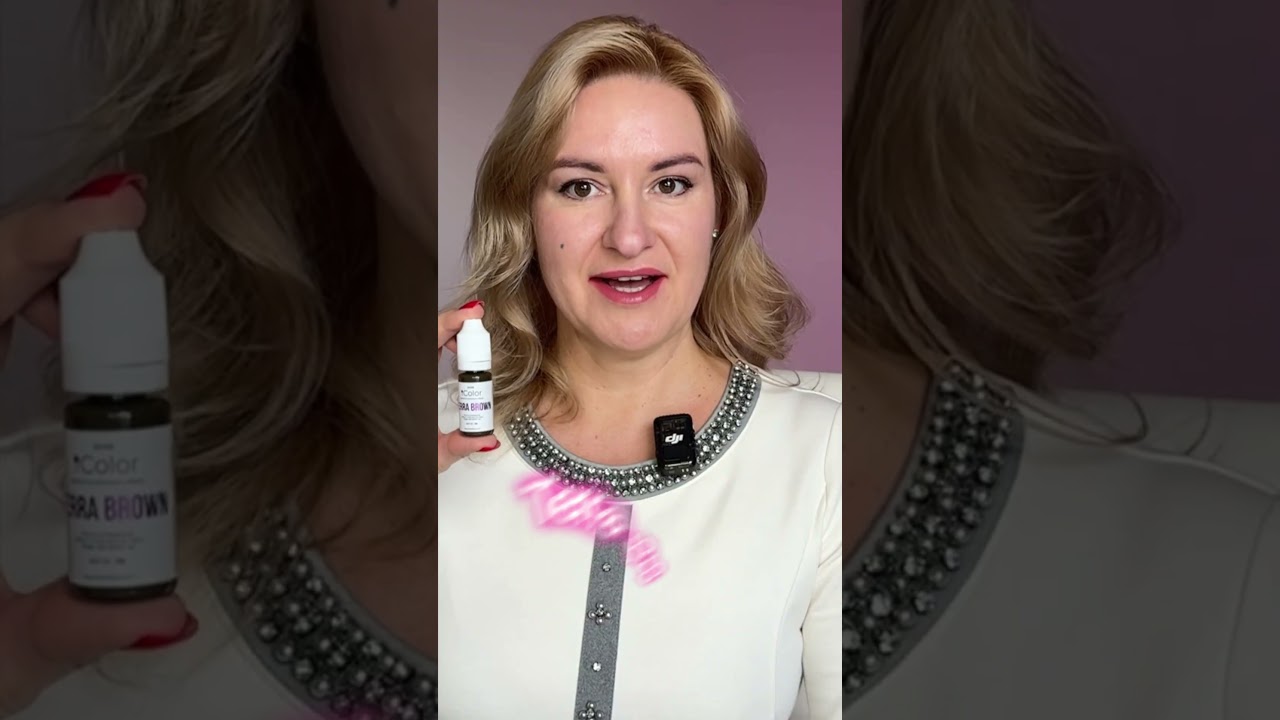 iColor pigments for Permanent makeup eyebrows