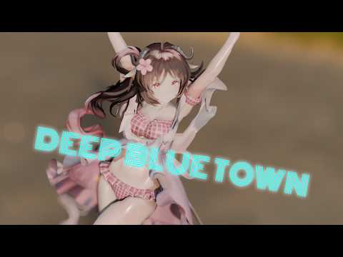 MMD】エイヤフィヤトラ (夏の花弁) - DEEP BLUE TOWNへおいでよ