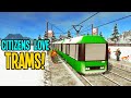 Citizens Go MAD for Trams & Heat in Cities Skylines Vanilla!