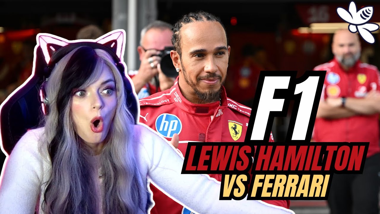 Реакция на бой Льюиса Хэмилтона против Феррари | Реакция девушки