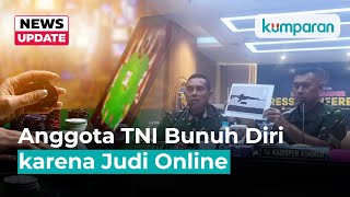 Anggota TNI AL Bunuh Diri karena Judi Online, Punya Utang Rp 819 Juta