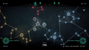 AC Valhalla max level ~ Mastery points, what they get you