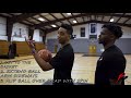 2 Ways On How To Finish Over Taller Defenders | Pro Training Basketball