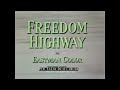 GREYHOUND BUS LINES  FREEDOM HIGHWAY  1950s SCENICRUISER PROMOTIONAL FILM 57274