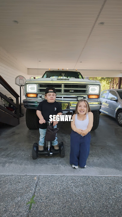 Why do I use a Segway when Izzy doesn’t