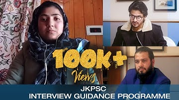 JKPSC - ARCS : ONLINE MOCK INTERVIEW | HAFSA MOHIUDDIN | QCR