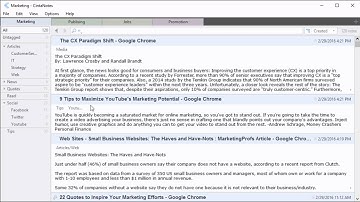 CintaNotes Quick Start Guide: Organizing Notes (Part 2/3)