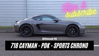 Porsche 718 Cayman In-depth Review | PDK & Sports Chrono