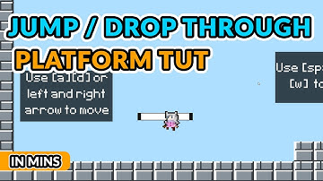 Easy Jump / Drop Through Platform in Godot