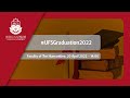 2022 UFS Graduation - Faculty of the Humanities: 20 April 2022 (afternoon session)