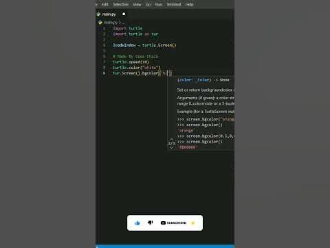 Turtle Programming in Python | SOFTWARE - YouTube