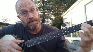 All the chords you need. 5 string banjo double C tuning. Key of C major.