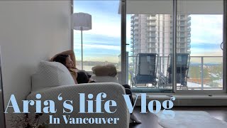 【Vlog】カナダ暮らしの大学生の1日/ ネイル