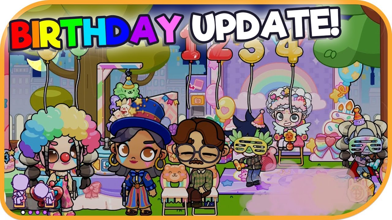 Birthday Update! Avatar World: City Life 31 | Pazu Games| simulation ...