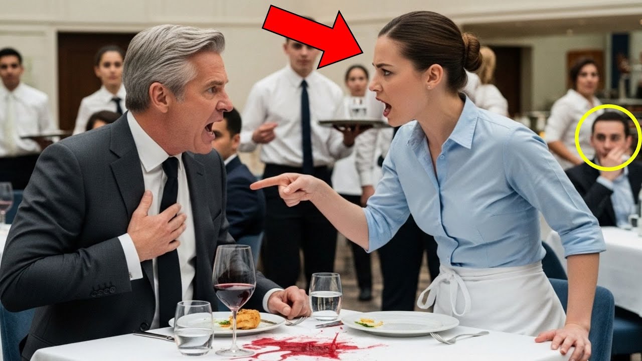 Everyone Feared the Billionaire’s Rage — Until the Waitress Finally Spoke Up