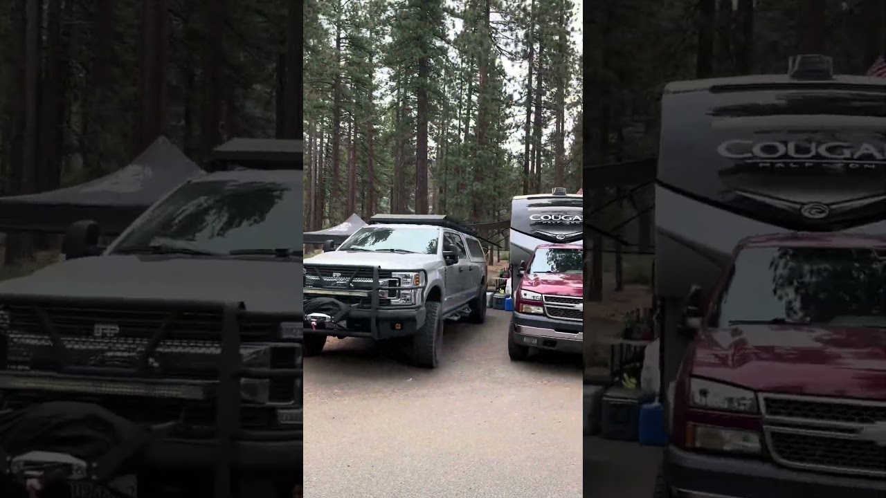 Nevada Beach Campground by Lake Tahoe in Nevada