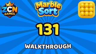 Marble Sort Level 131 Walkthrough (No Rocket) | Solution