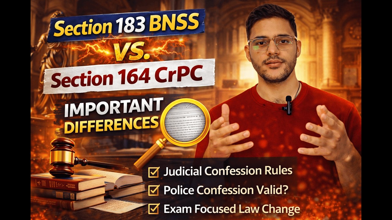 Section 183 BNSS Complete Explanation | Confession to Magistrate | New Criminal Law 2023