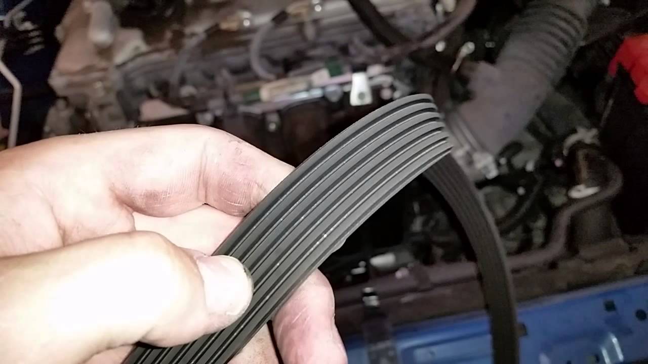 2010 Toyota Corolla S - Checking OEM Serpentine Accessory Belt @ 50,000