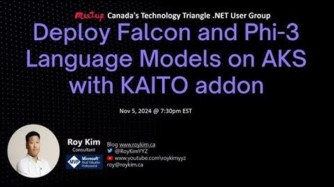 Deploy Large Language Models on AKS with KAITO addon