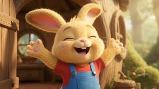 🥕 Cute Rabbit Finds a Giant Carrot! 🐰 | Funny Bunny Adventure for Kids #Shorts