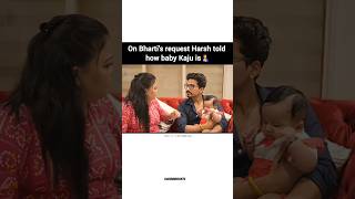 how baby Kaju is? 🌸 #tv #salmankhan #bhartisingh #harshlimbachia #golla #shorts