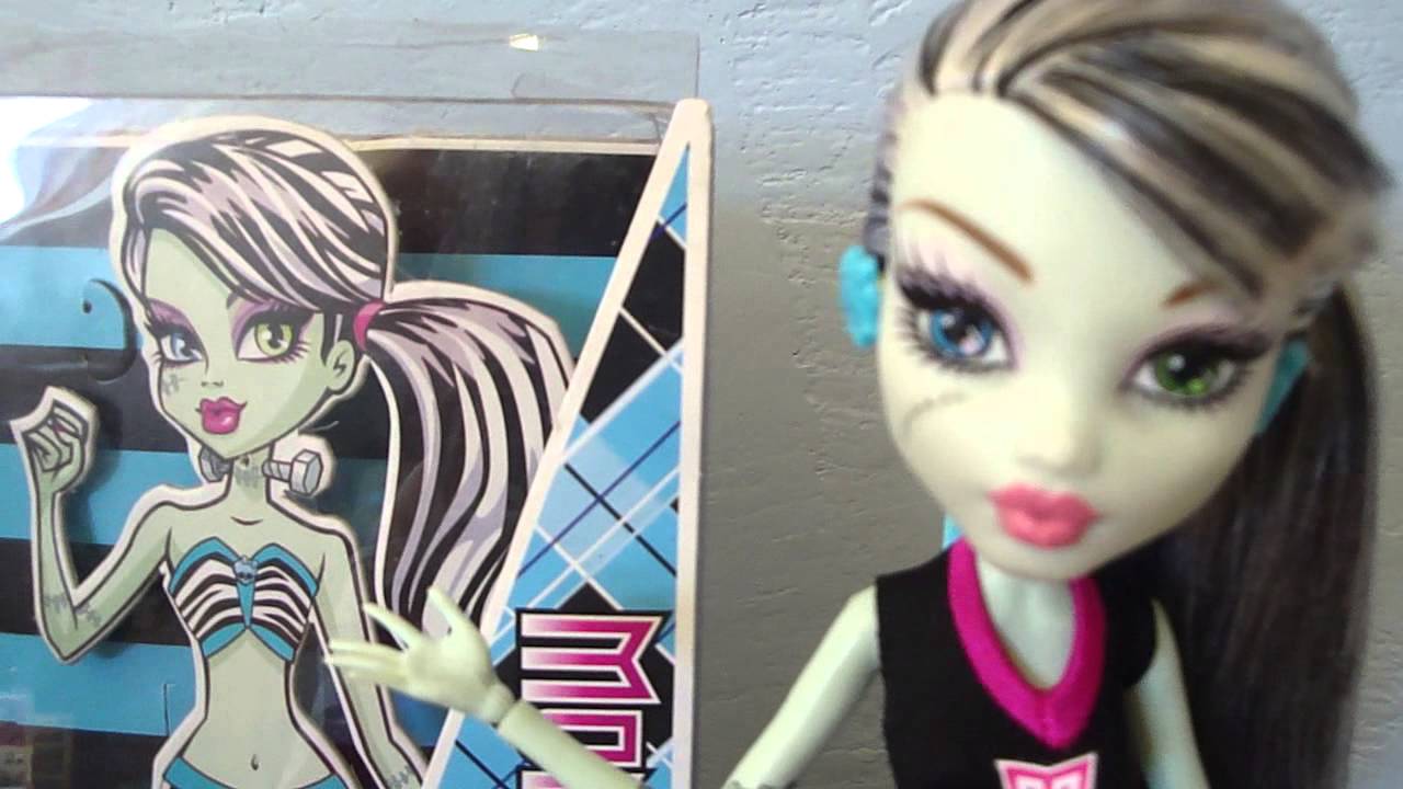 Monster High Fashion Pack Frankie - YouTube