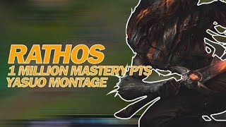 1 Million Mastery Points Montage | Rathos Best Yasuo Plays 2019