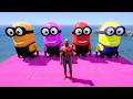 GTA 5 Epic Ragdolls RED SPIDERMAN VS RED MINION VS GREEN MINIONEuphoria Physics & Funny Fails 65