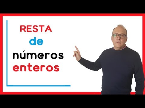 Video: ¿Qué es restar números enteros?