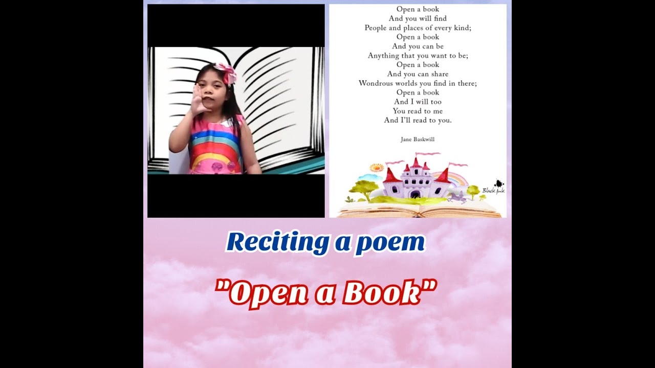 Open A Book Poem... ^_^ - Youtube