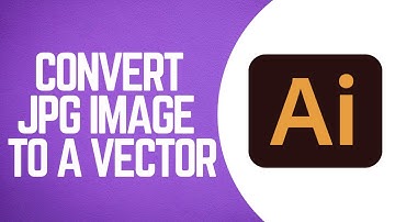 How to Convert JPG image to a vector in Illustrator 2025