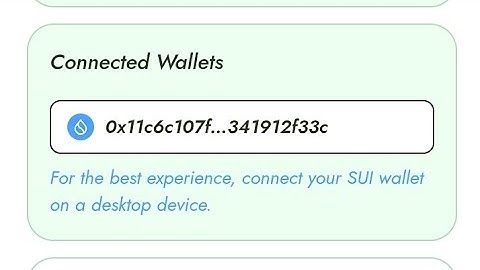 HOW TO CONNECT SUI WALLET TO YOUR SEED ACCOUNT FOR AIRDROP