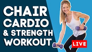 Chair Aerobics And Strength Workout