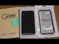 【ガラス保護フィルム】iPhone XR用液晶保護フィルム（ブルーライトカット）とクリアケースの紹介