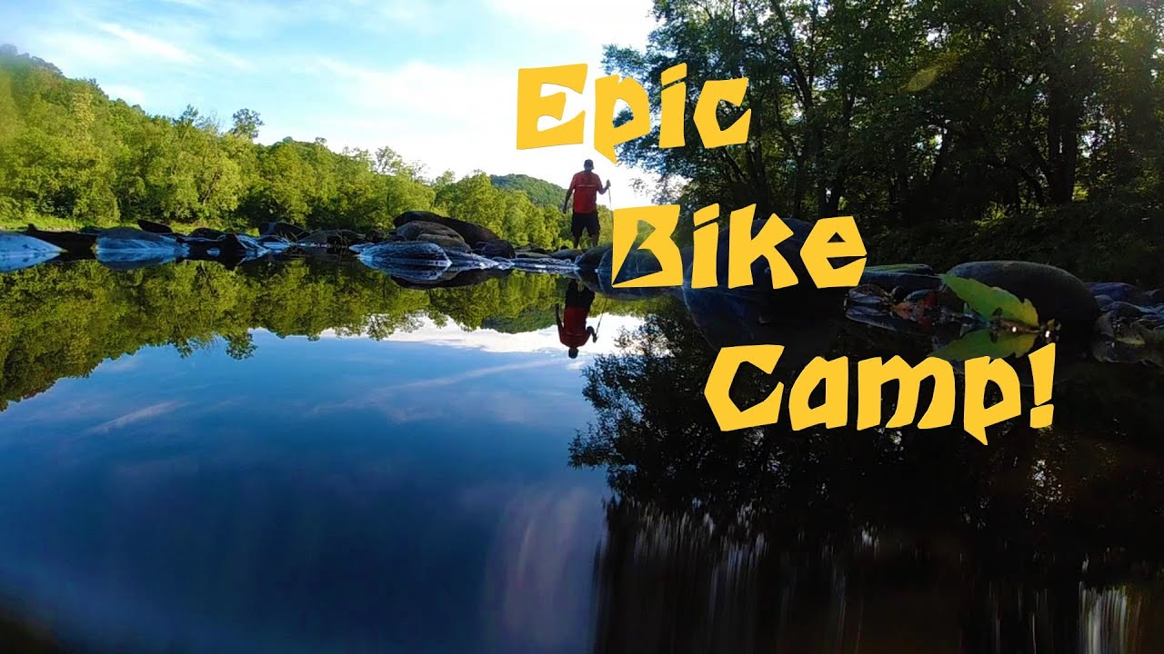 Ebike Hammock Camp Overnight C O Canal Stickpile Hill Campsite And 
