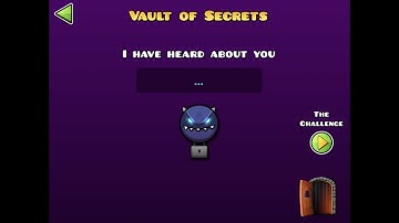 Geometry Dash The Vault of Secrets