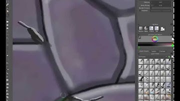 Handpainted Stone Textur |Timelapse|