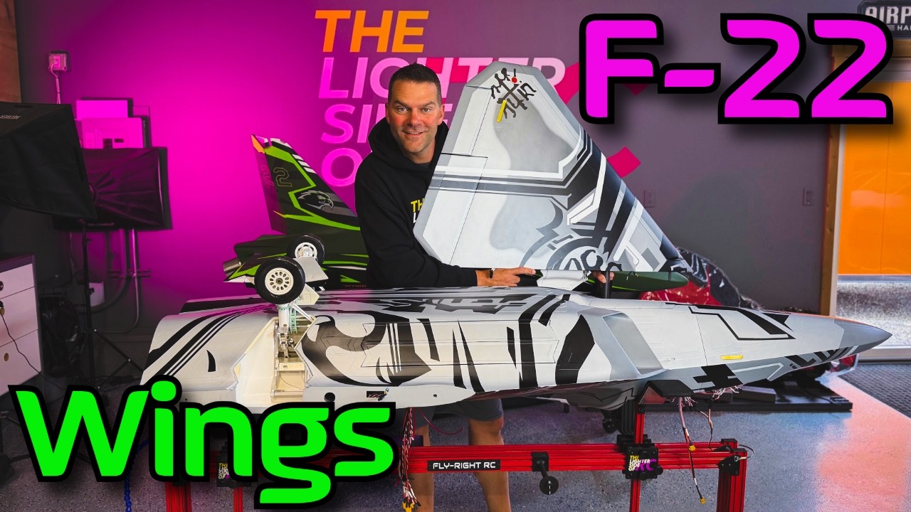 RC F-22 Raptor Wing Design DESTROYS Everything You Know
